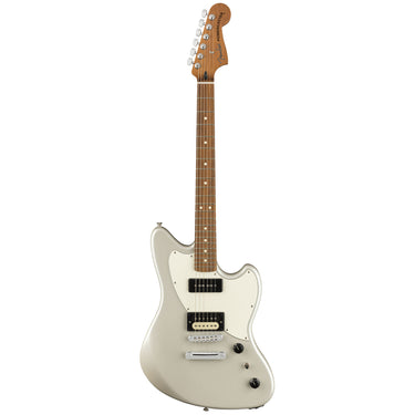 Guitarra Fender Power Caster Mexicana Eléctrica Ópalo Blanco 0143523351